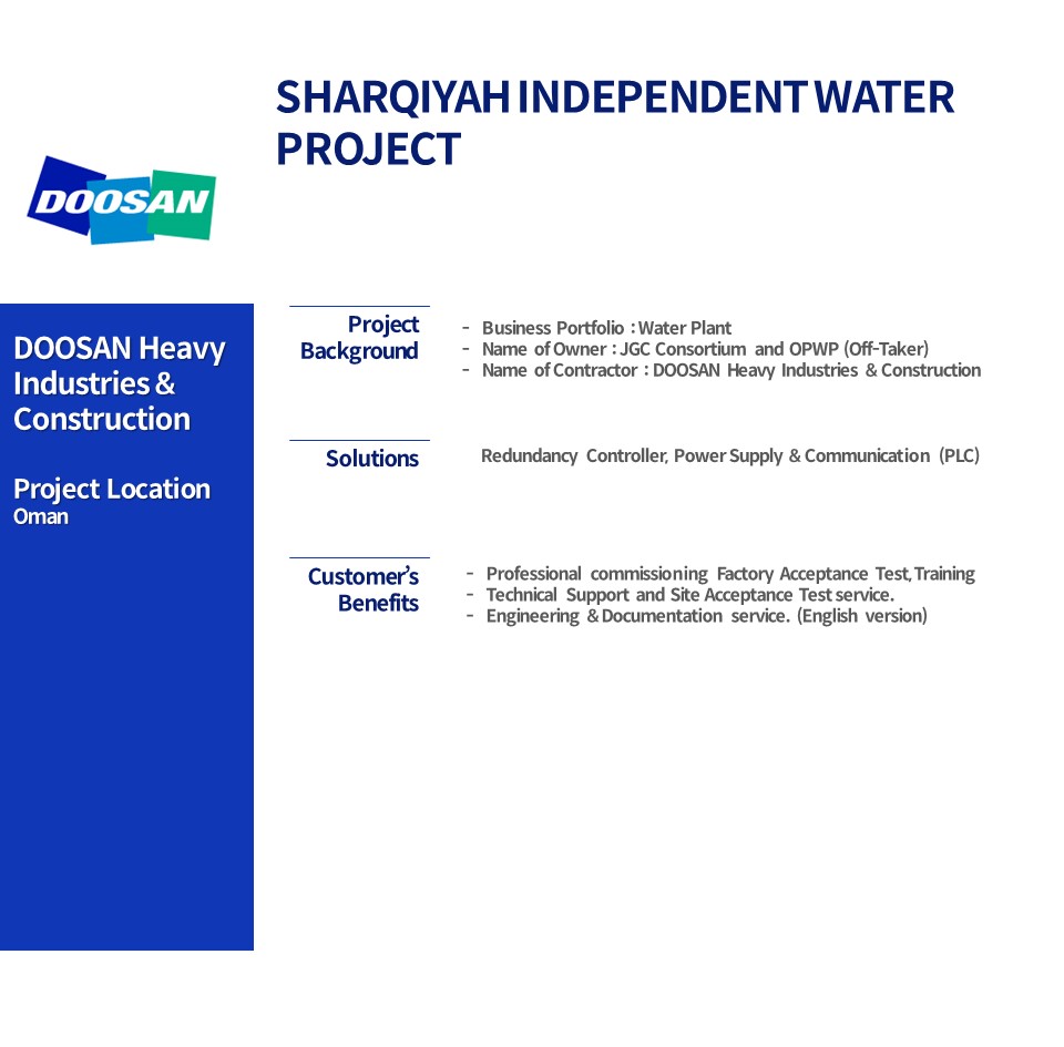 SHARQIYAH INDEPENDENT WATER PROJECT