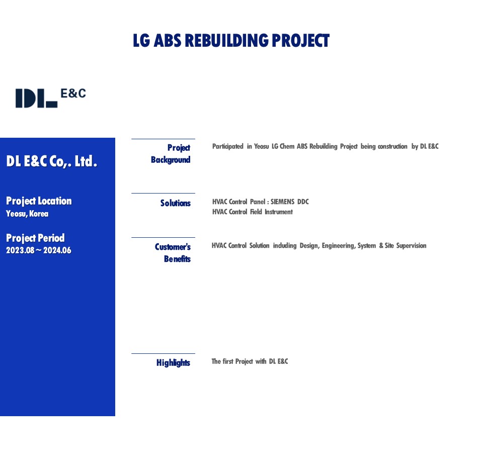 LG ABS Rebuilding Project